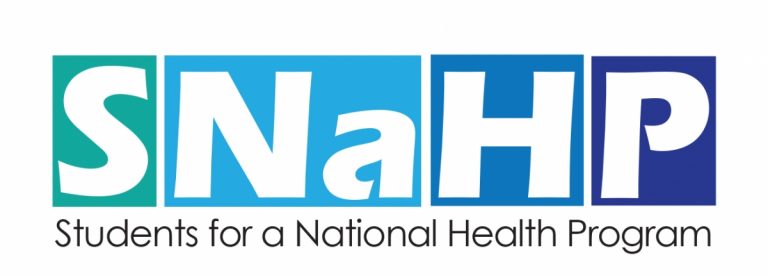 SNaHP Logo - Students for a National Health Program